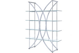 Chrome Bookcase