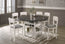 Connie Round into Square Table w/ 4 Chairs