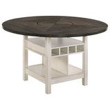 Connie Round into Square Table w/ 4 Chairs