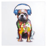 Dog Beats III Painting