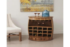 Markers Round Wine Bar Cabinet