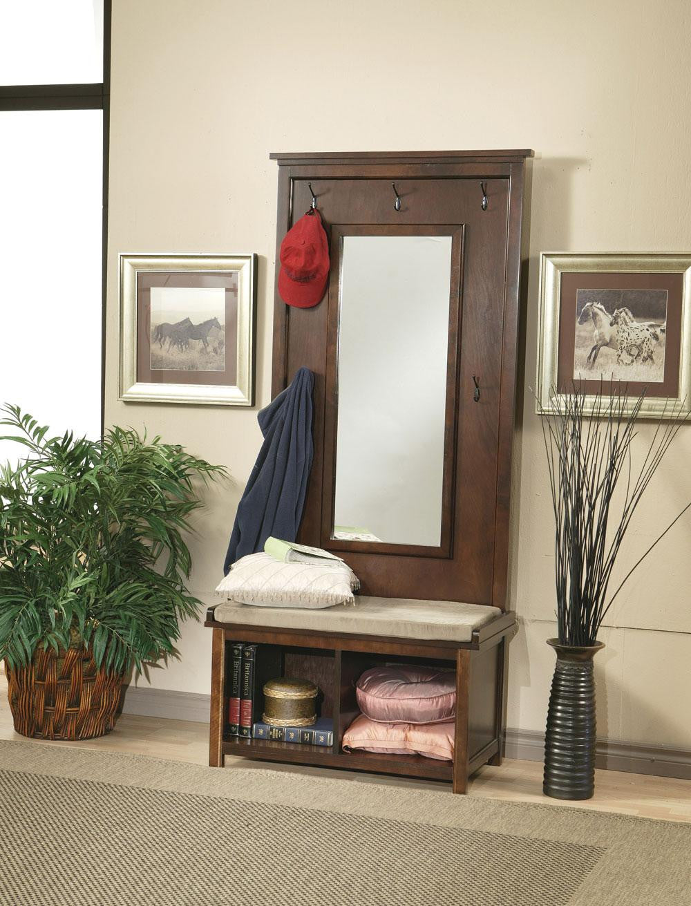 Hall Tree - Katy Furniture
