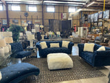 Bonnie Blue Sofa, Loveseat w/ FREE Chair