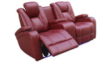 Robin Red Power Sofa & Loveseat