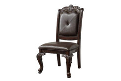 Kiera Espresso Side Chair- Set of 2