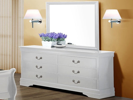Philip White Full Bedroom Set - Katy Furniture