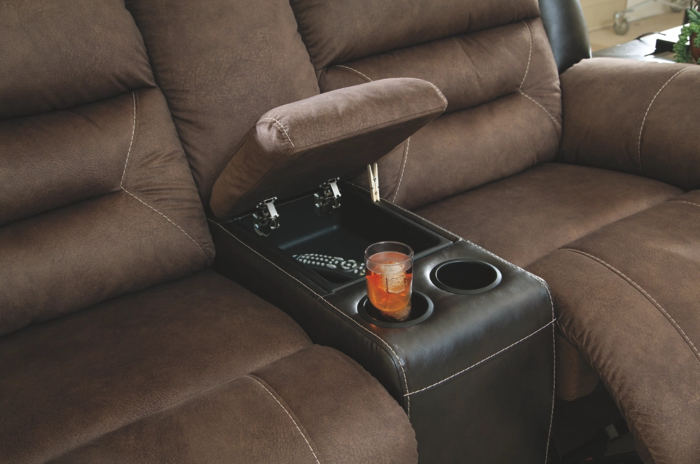Duke Reclining Sofa and Loveseat