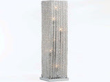49"H Crystal Floor Lamp