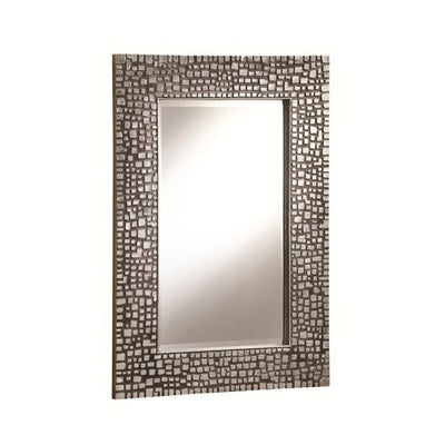 Mosaic Framed Mirror - Katy Furniture