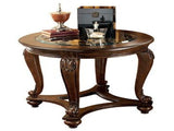 Norcastle Oval Coffee Table - Katy Furniture