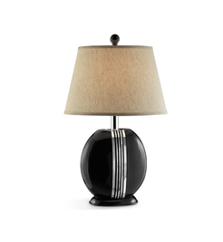 Obsidian Table Lamp