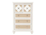 Paris Twin Upholstered 6pc Bedroom Set - Katy Furniture
