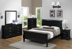 Philip Black Full Bedroom Set