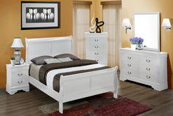 Philip White King Bedroom Set