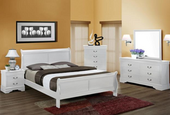 Philip White Full Bedroom Set