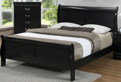 Philip Black King Bed