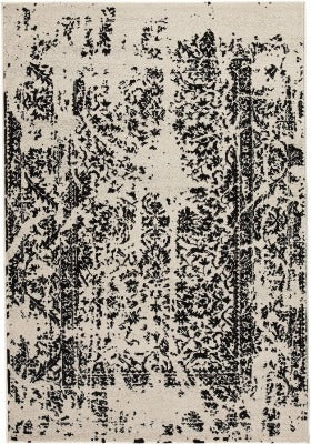 Jag Black & White Large Rug
