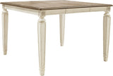 Realyn Square Table w/ 4 Chairs & 2 FREE Chairs