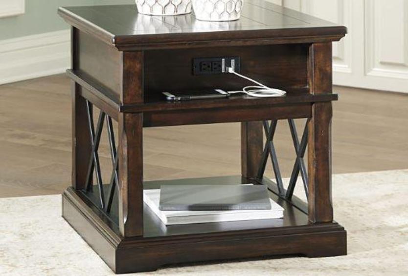 Roddinton Rectangular End Table - Katy Furniture