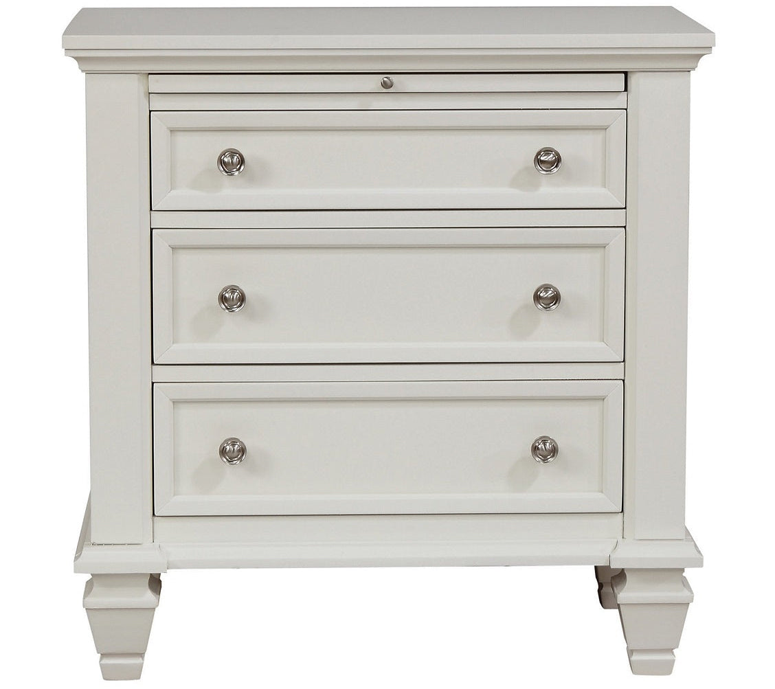 Sandy Beach 3 Drawer Nightstand