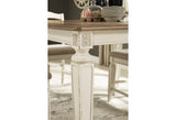 Realyn Square Table w/ 4 Chairs & 2 FREE Chairs