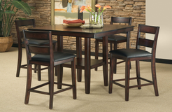 Tahoe Counter Height Table W/ 4 Chairs