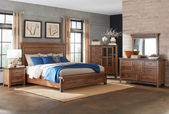 Taos King Storage Bed w/ Nightstand