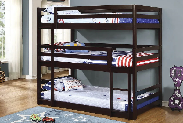 Triple Twin Bunk Bed