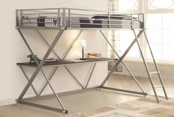 Full Loftbed with Workstation