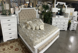 Sam White King Bedroom Set