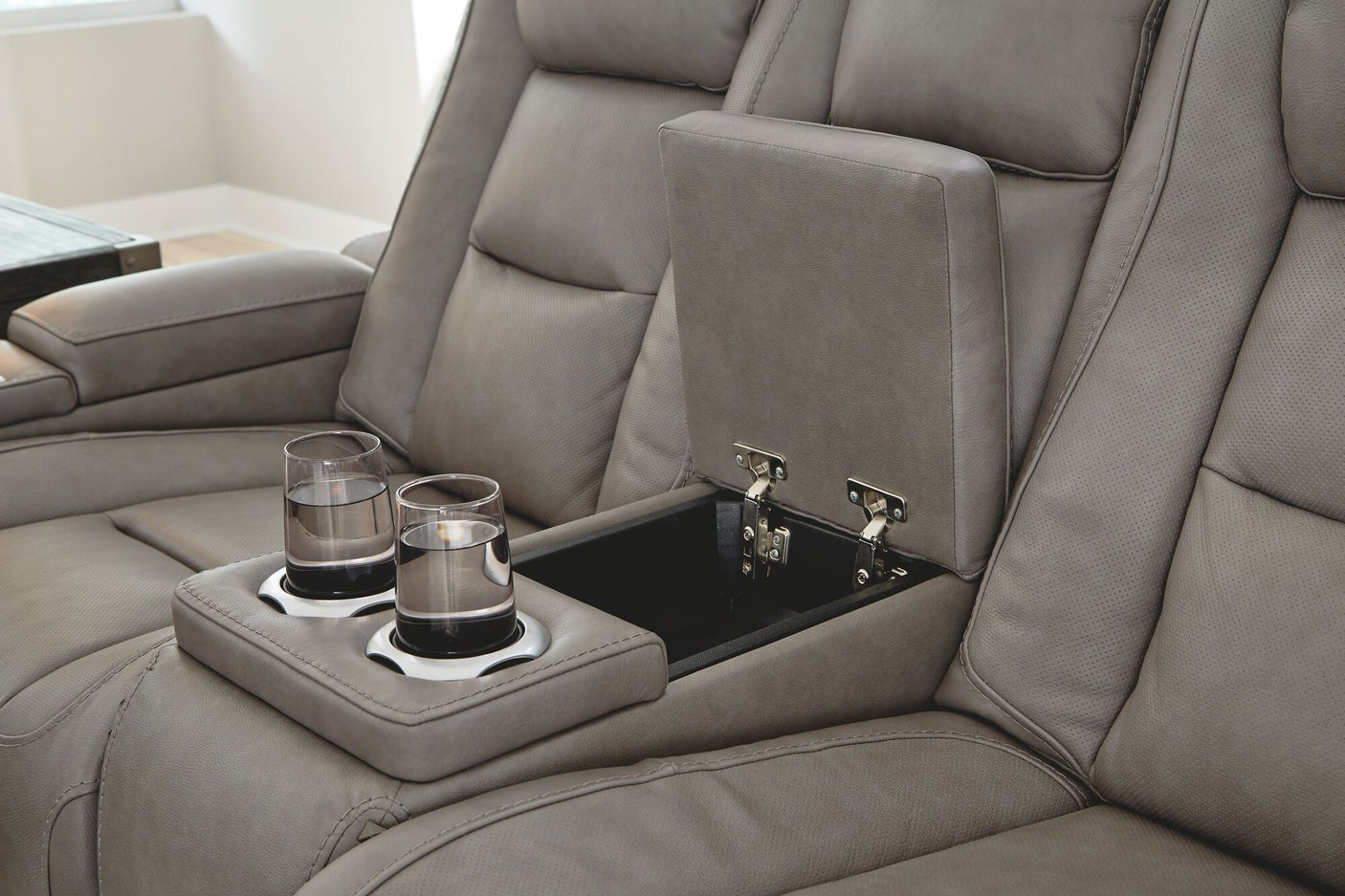 Man-Den Power Reclining Sofa, Loveseat & FREE Recliner