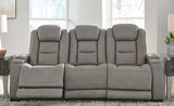 Man-Den Power Reclining Sofa, Loveseat & FREE Recliner