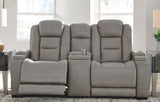 Man-Den Power Reclining Sofa, Loveseat & FREE Recliner