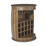 Markers Round Wine Bar Cabinet