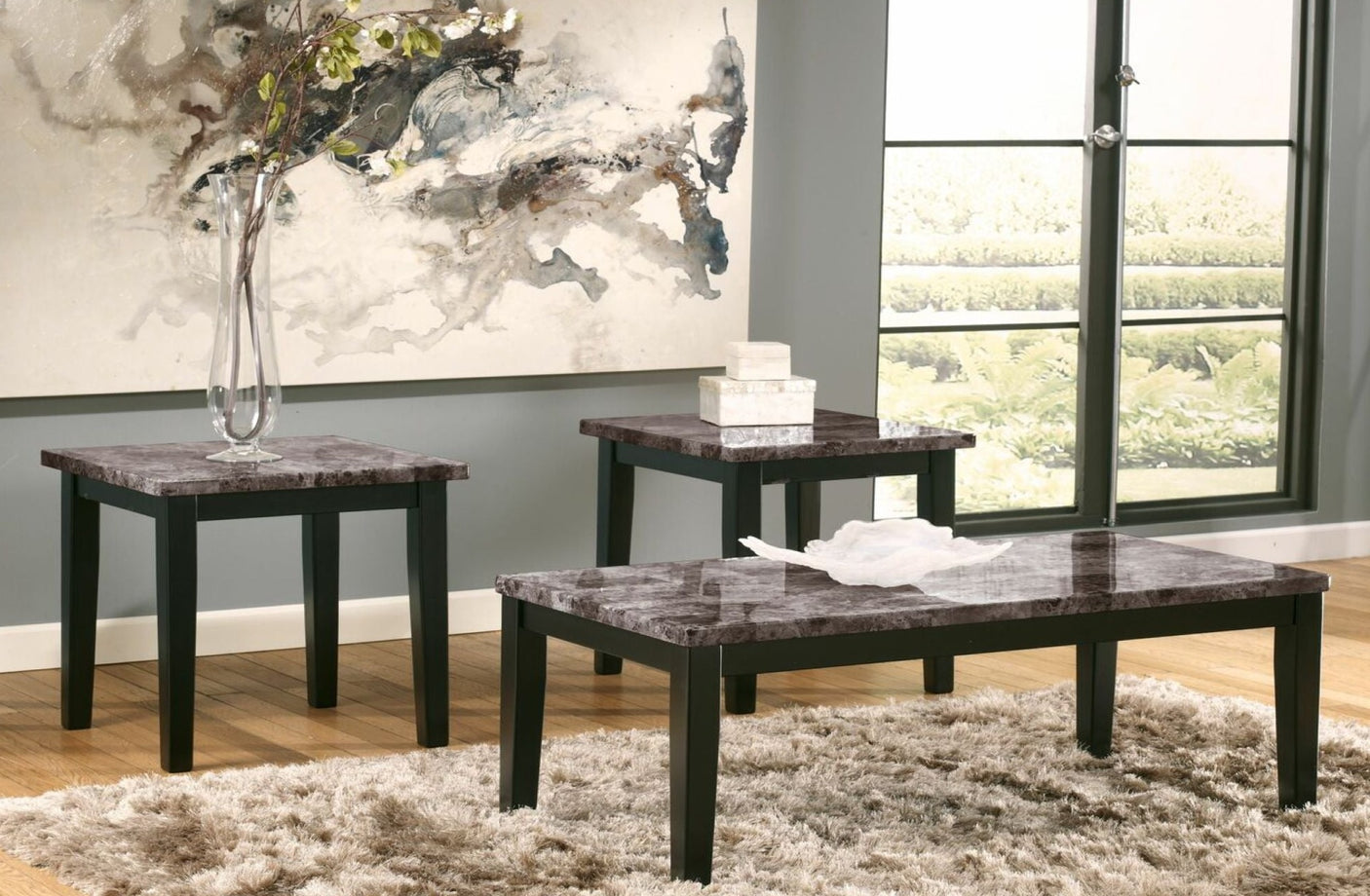 Maysville Coffee Table w/ 2 End Tables
