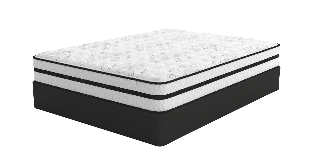 Longspeak Hybrid Mattress & Foundation Katy Furniture