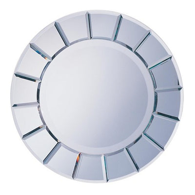 Round Sun-Shape Mirror - Katy Furniture