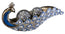 Peacock Decorative Bowl W/Spheres - Katy Furniture