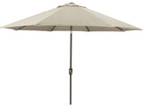 Beige 9' Octagonal Patio Umbrella - Katy Furniture