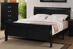 Philip Black Queen Bed