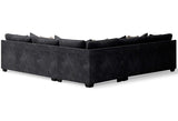 Midnight 3pc Sectional