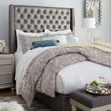 Coralayne Tufted King Bed - Katy Furniture