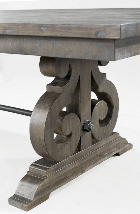 Stone Table w/ 4 Side Chairs - Katy Furniture