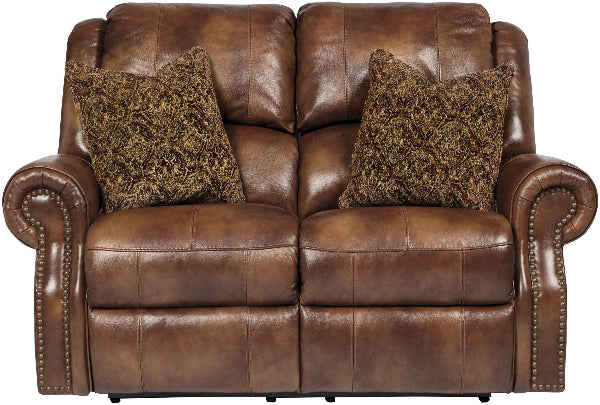 Wally Power Leather Loveseat
