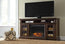 Roddinton 72" TV Stand w/ Fireplace Insert